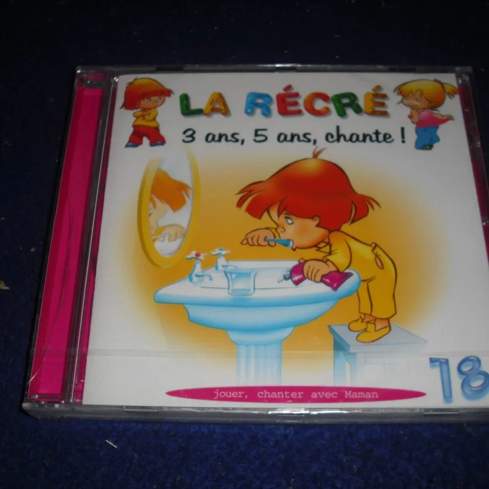 La Recre #18, 3 ans, 5 ans, chante by Christine Fontane CD 2003 French CD